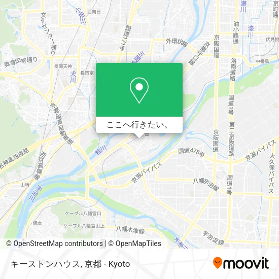 キーストンハウス地図