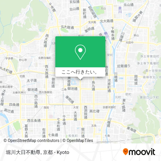 堀川大日不動尊地図