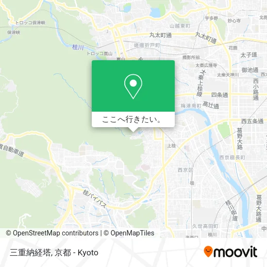 三重納経塔地図
