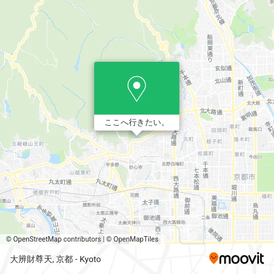 大辨財尊天地図