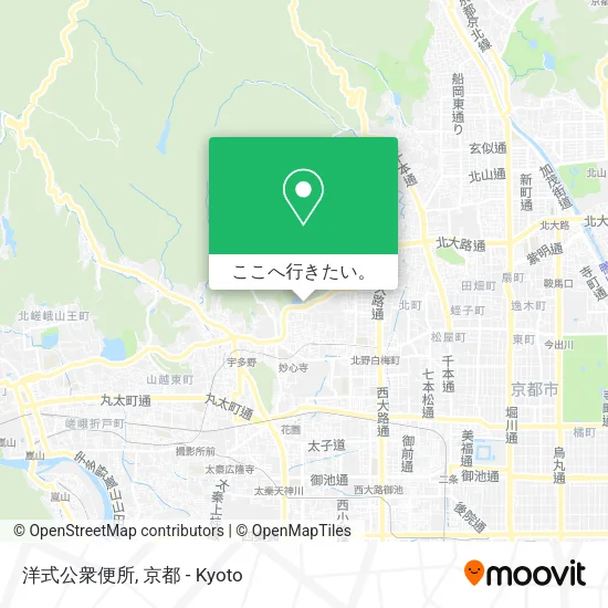 洋式公衆便所地図