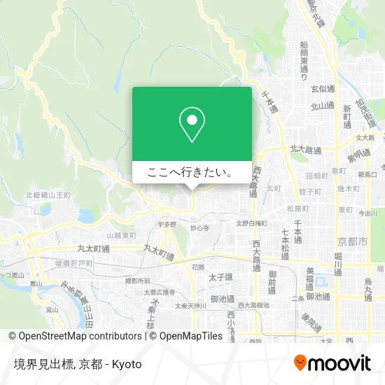 境界見出標地図