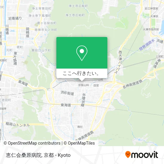 恵仁会桑原病院地図