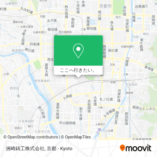 洲崎鋳工株式会社地図