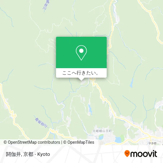 閼伽井地図