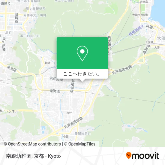 南殿幼稚園地図