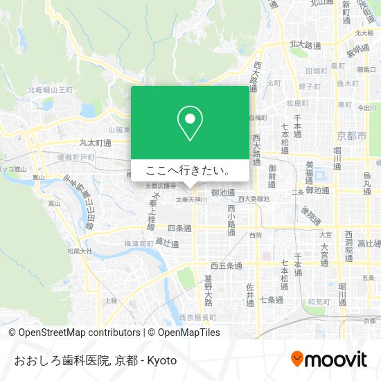 おおしろ歯科医院地図