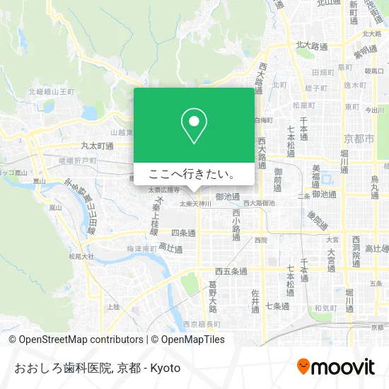 おおしろ歯科医院地図