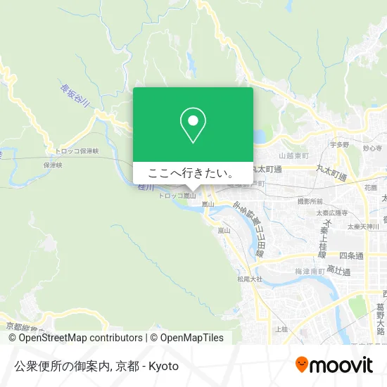 公衆便所の御案内地図