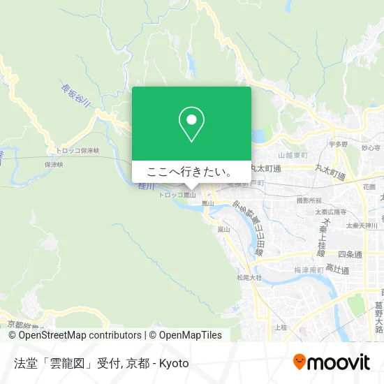 法堂「雲龍図」受付地図