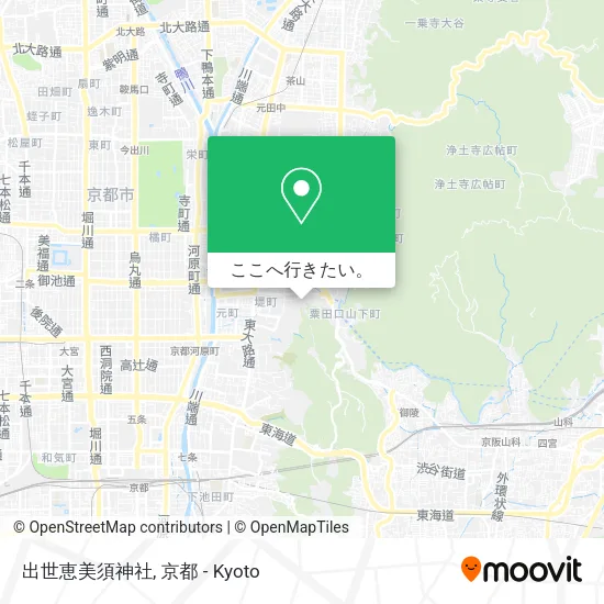 出世恵美須神社地図