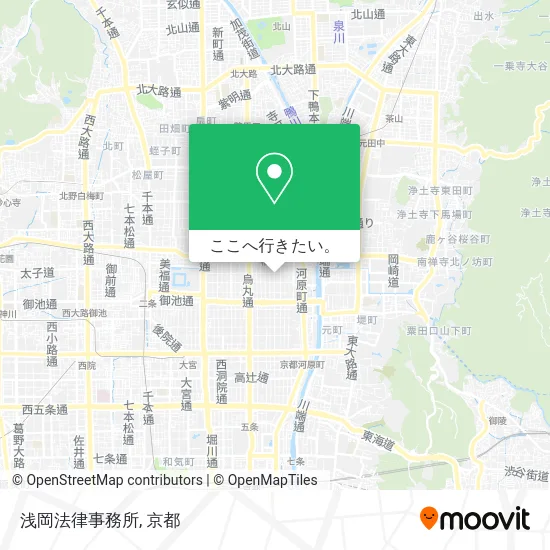 浅岡法律事務所地図