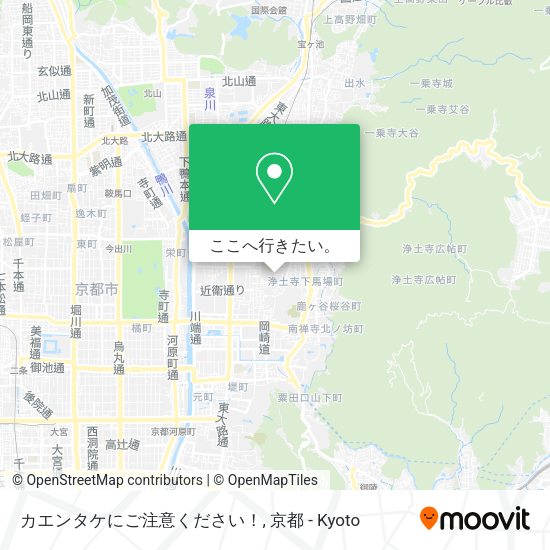 カエンタケにご注意ください！地図