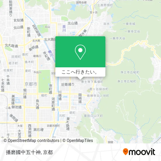 播磨國中五十神地図