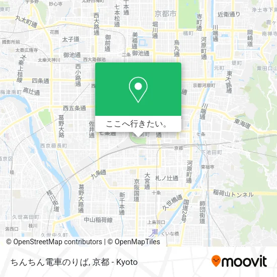 ちんちん電車のりば地図