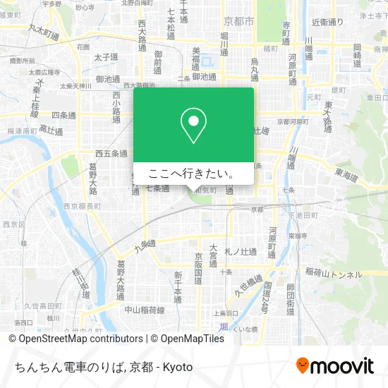 ちんちん電車のりば地図
