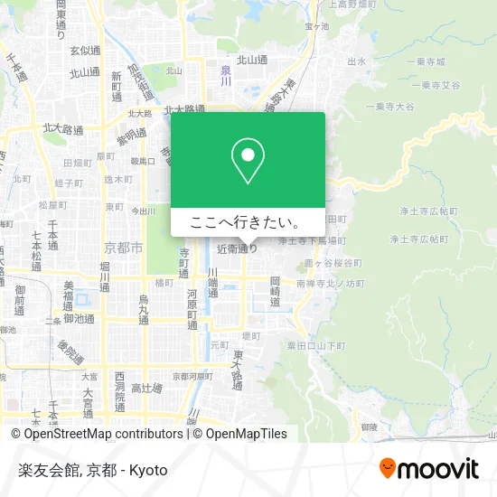 楽友会館地図