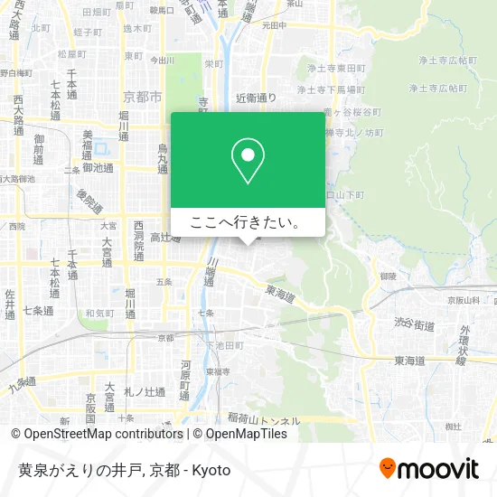 黄泉がえりの井戸地図