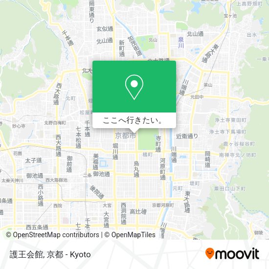 護王会館地図