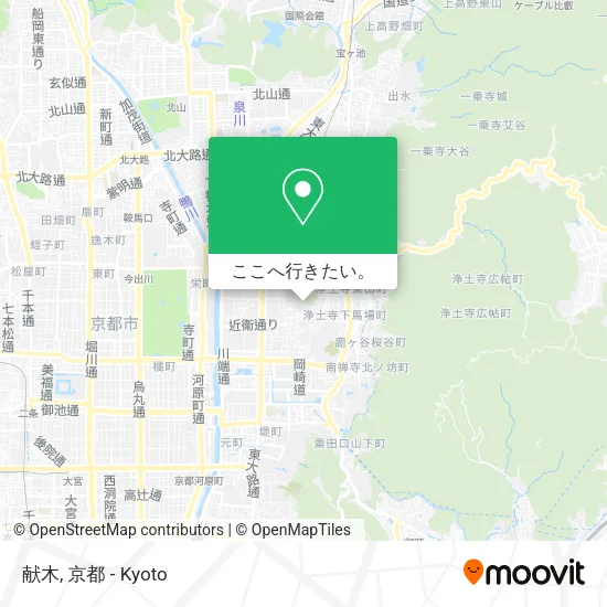 献木地図