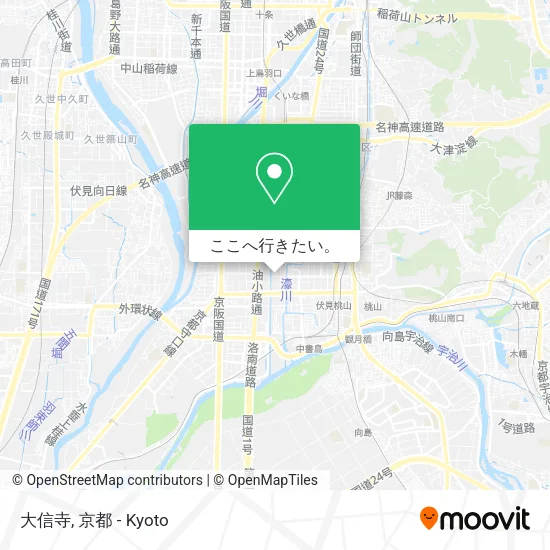 大信寺地図