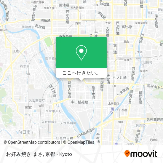 お好み焼き まさ地図