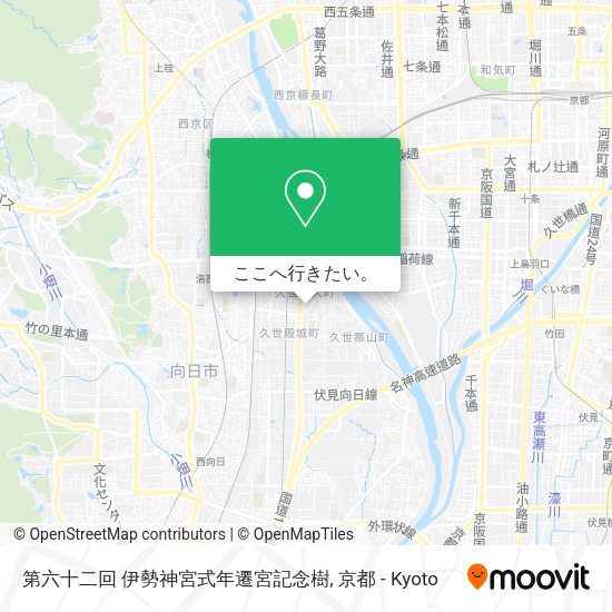 第六十二回 伊勢神宮式年遷宮記念樹地図