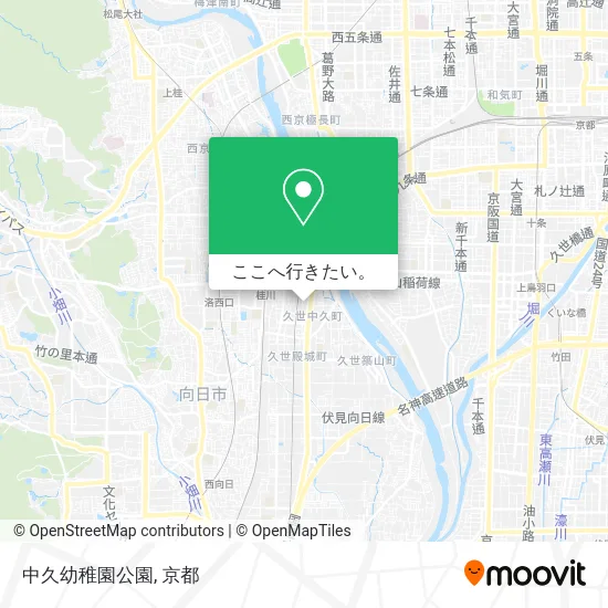 中久幼稚園公園地図