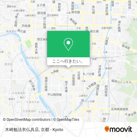 木崎勉法衣仏具店地図