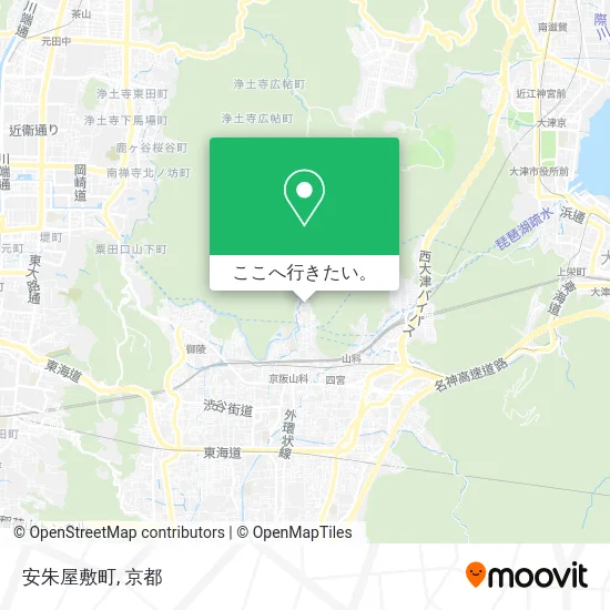 安朱屋敷町地図