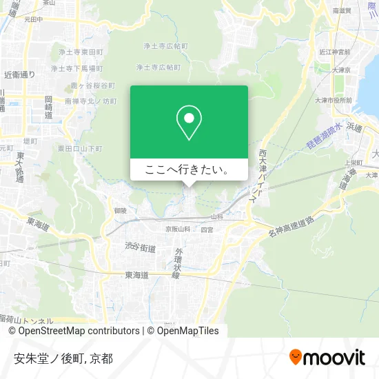 安朱堂ノ後町地図