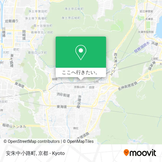 安朱中小路町地図