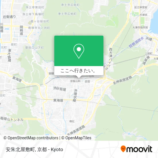 安朱北屋敷町地図