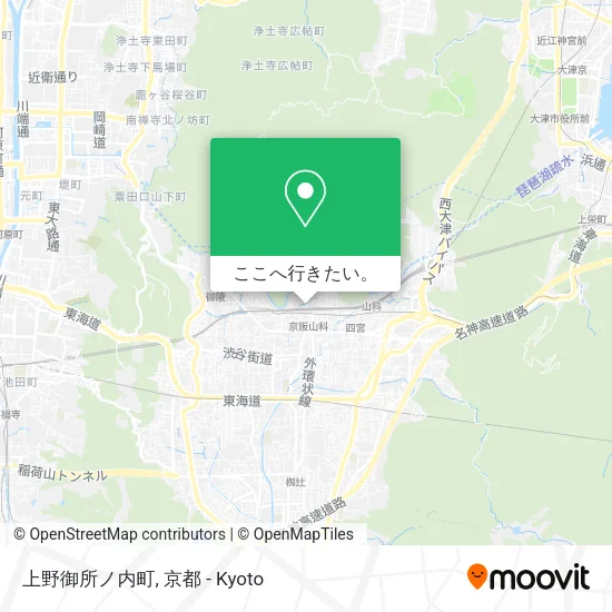 上野御所ノ内町地図