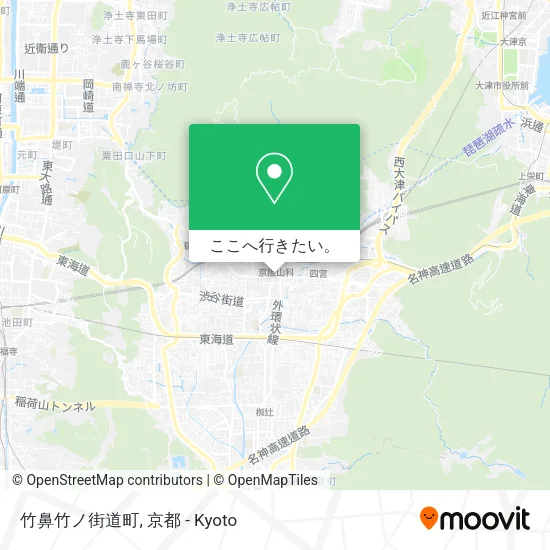 竹鼻竹ノ街道町地図