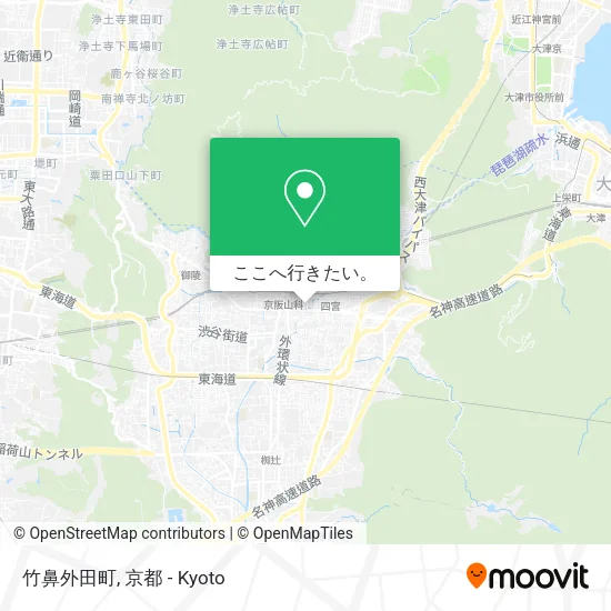 竹鼻外田町地図