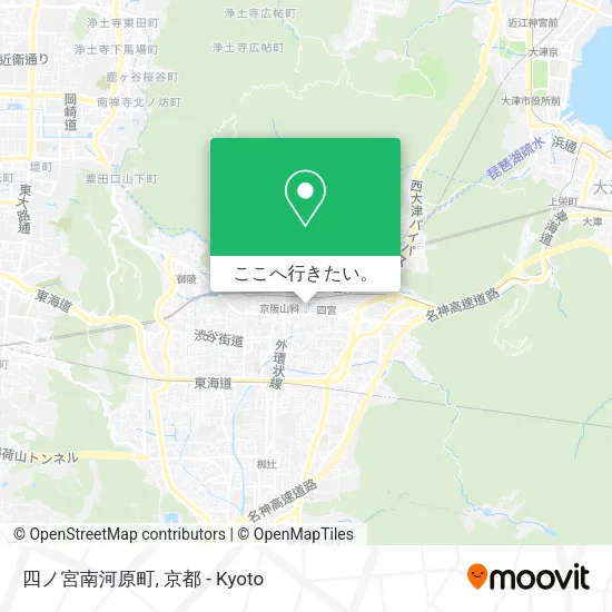 四ノ宮南河原町地図
