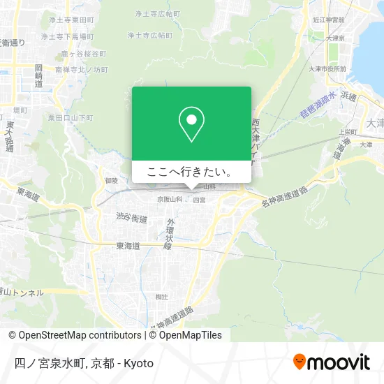 四ノ宮泉水町地図