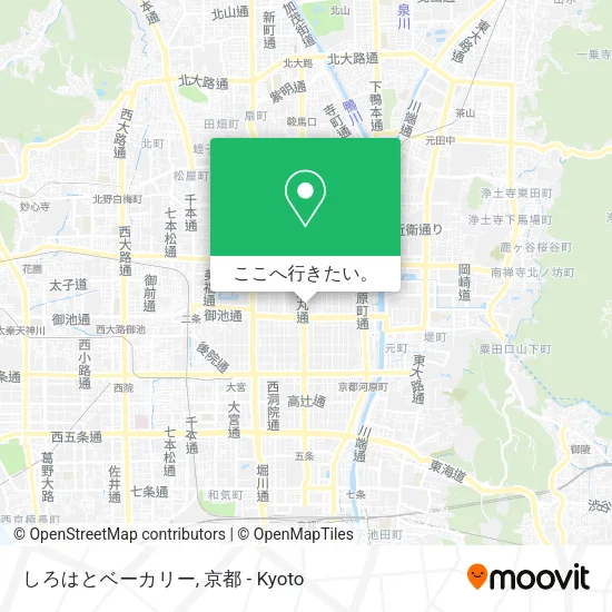 しろはとベーカリー地図