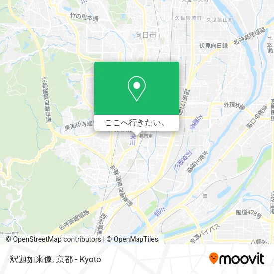 釈迦如来像地図