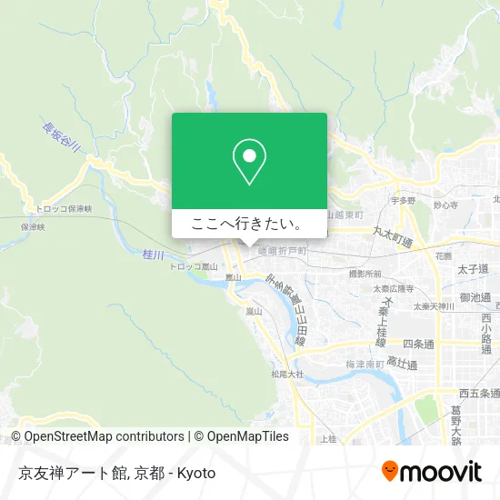 京友禅アート館地図