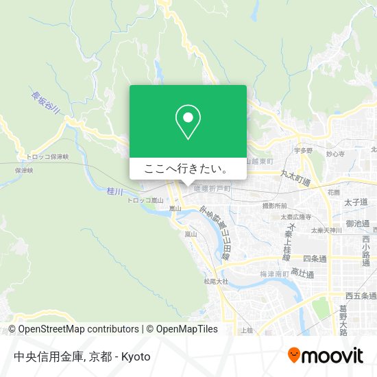 中央信用金庫地図