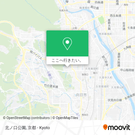 北ノ口公園地図