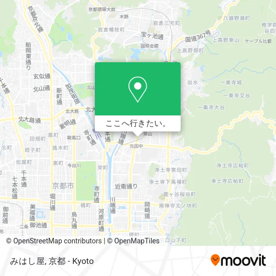 みはし屋地図