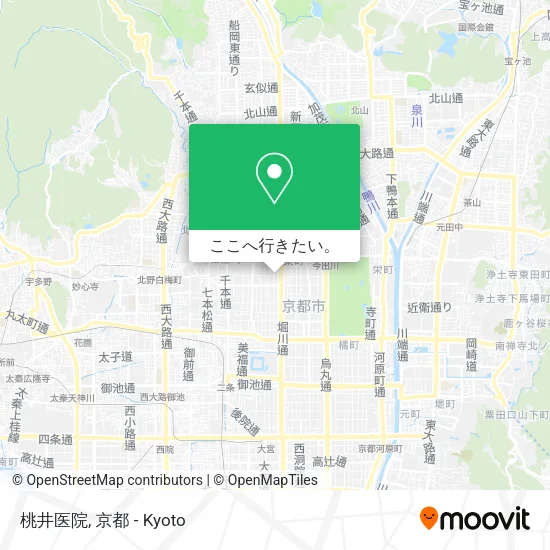 桃井医院地図