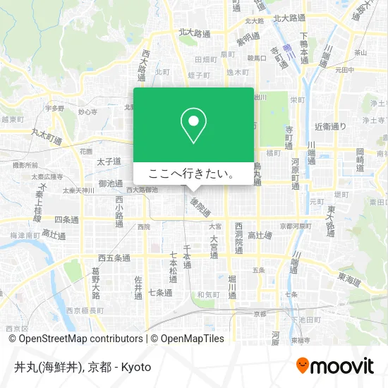 丼丸(海鮮丼)地図