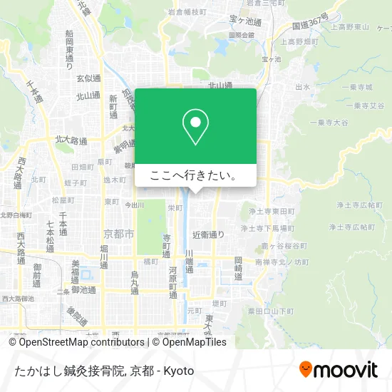 たかはし鍼灸接骨院地図