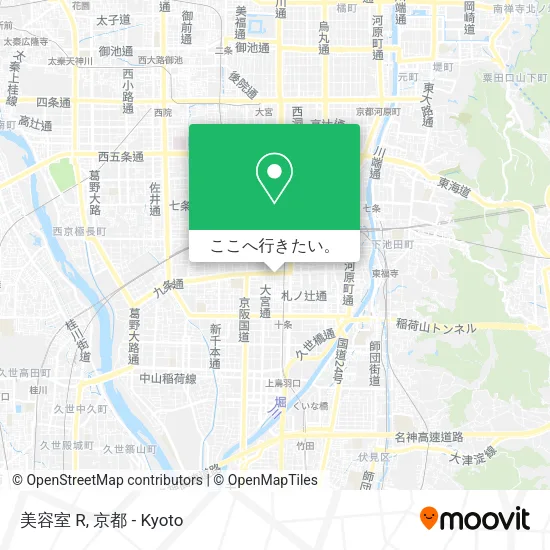 美容室 R地図