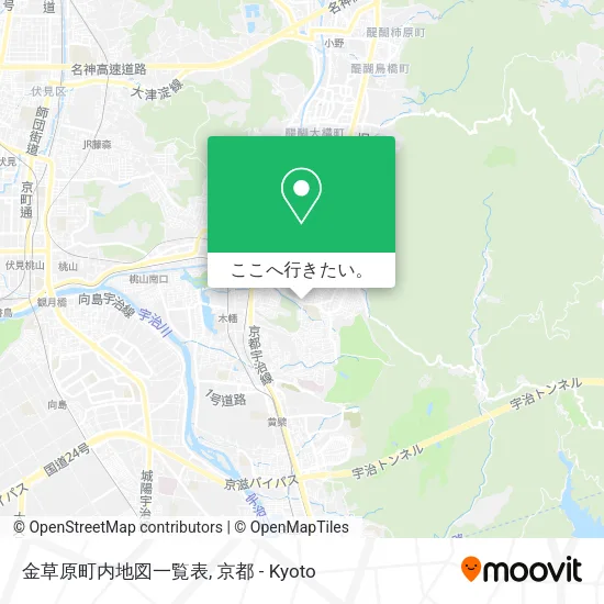 金草原町内地図一覧表地図