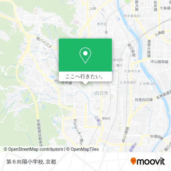 第６向陽小学校地図